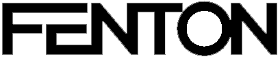 Fenton mobility and van seating systems logo, representing a premium component partner for Vanpire Vans in Los Angeles.