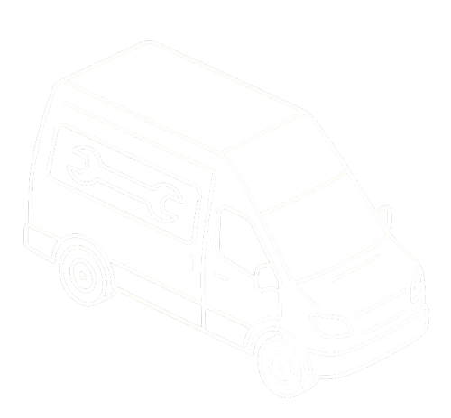 Button to request camper van maintenance, structural repairs, and component servicing.