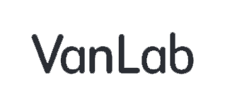 Van Lab flat-pack interior kits and CNC plywood cabinetry logo, representing a premium layout partner for Vanpire Vans Customs