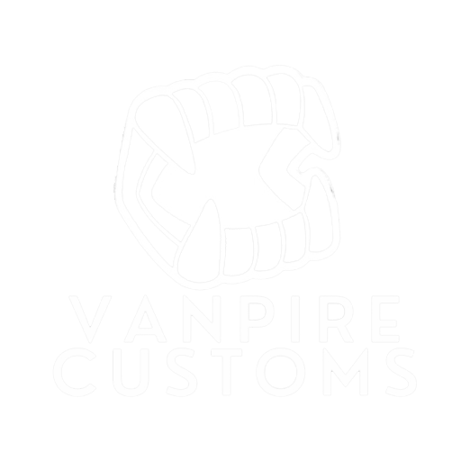 Vanpire Vans logo - Custom camper van conversions and commercial vehicle outfitting