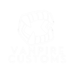Vanpire Customs logo - Custom camper van conversions and commercial vehicle outfitting